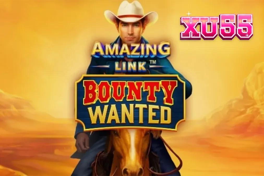 Interface do slot Amazing Link Bounty Wanted com tema de Velho Oeste